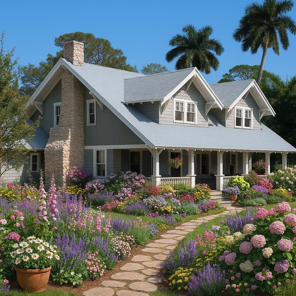 Cottage Garden landscaping style transformation